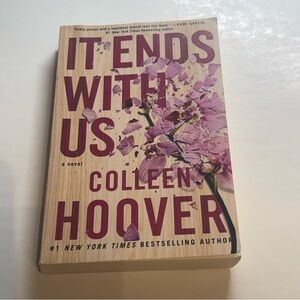3/$25!!! “It Ends With Us”—Softcover Book by Colleen Hoover